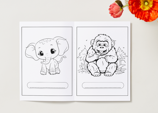 Children's Animal Coloring Book